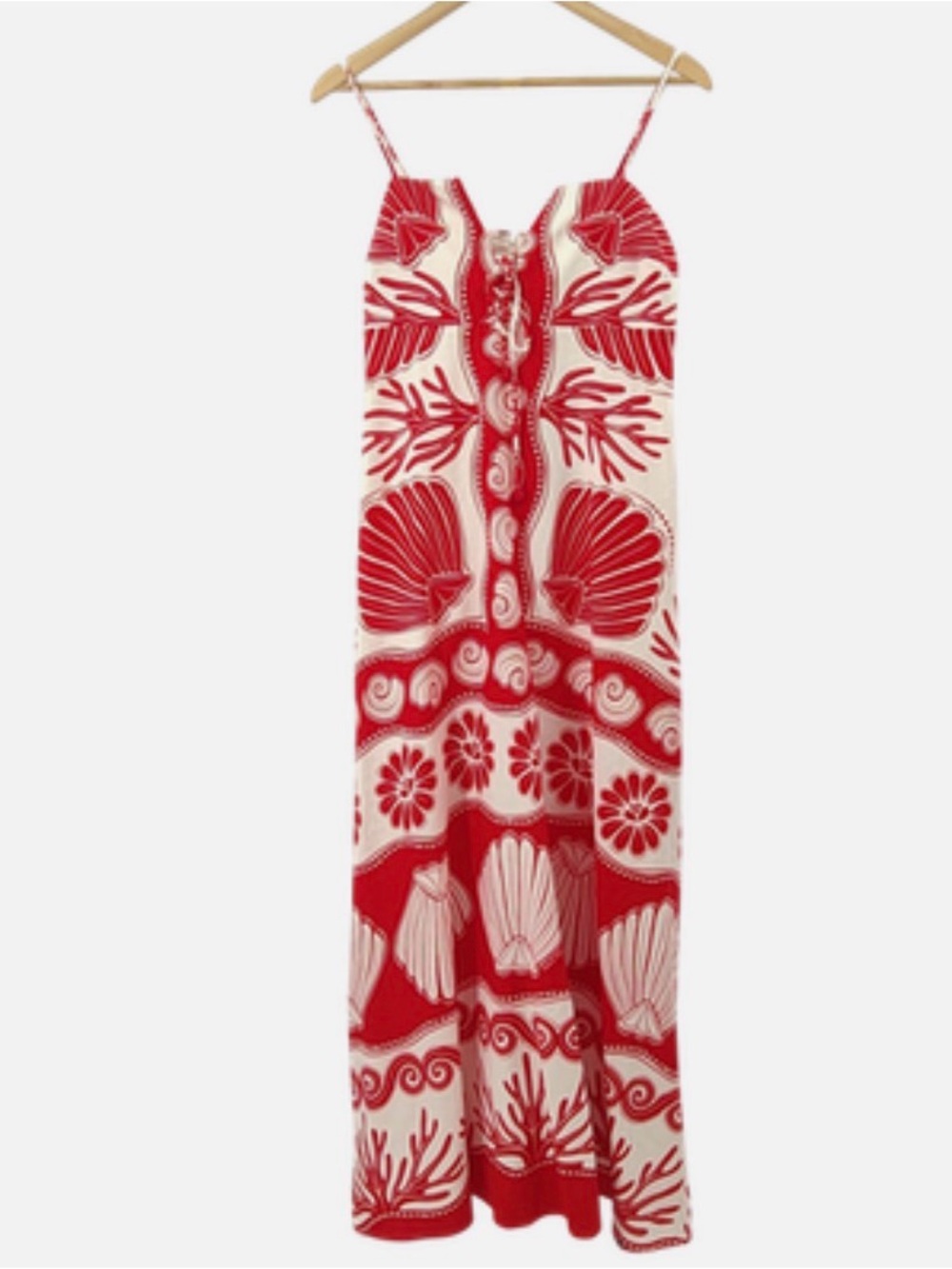 FARM Rio Ainika Shell-Print Maxi Dress - Picture 3 of 5
